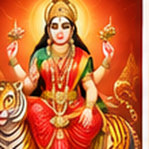 Devotional image for Durga Chalisa