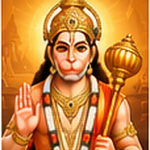 Devotional image for Hanuman Chalisa