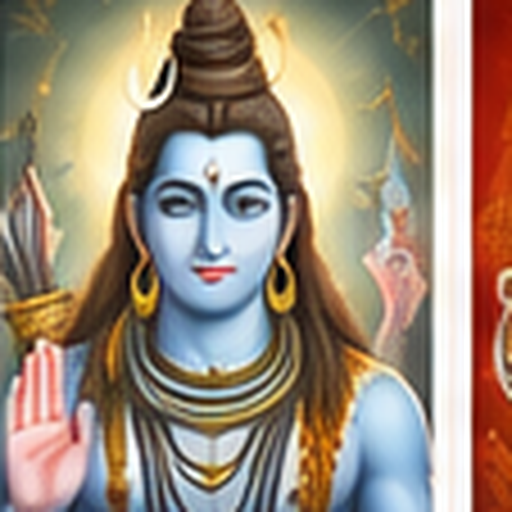Devotional image for Shiva Tandava Stotram